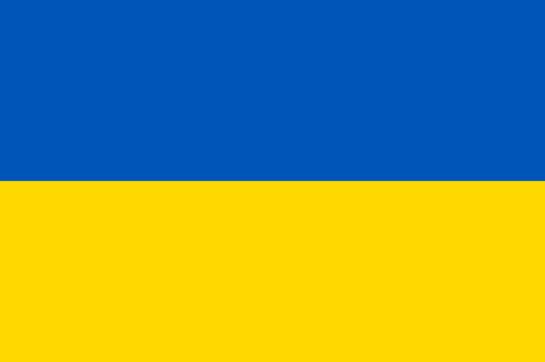Fahne Flagge Ukraine Länderflagge 90x150 mit Ösen Deko Neu